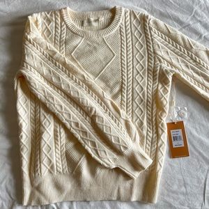 CYPRUS cream sweater - size S